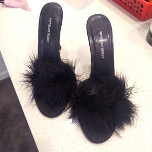 Victoria Secret Feathered Pumps